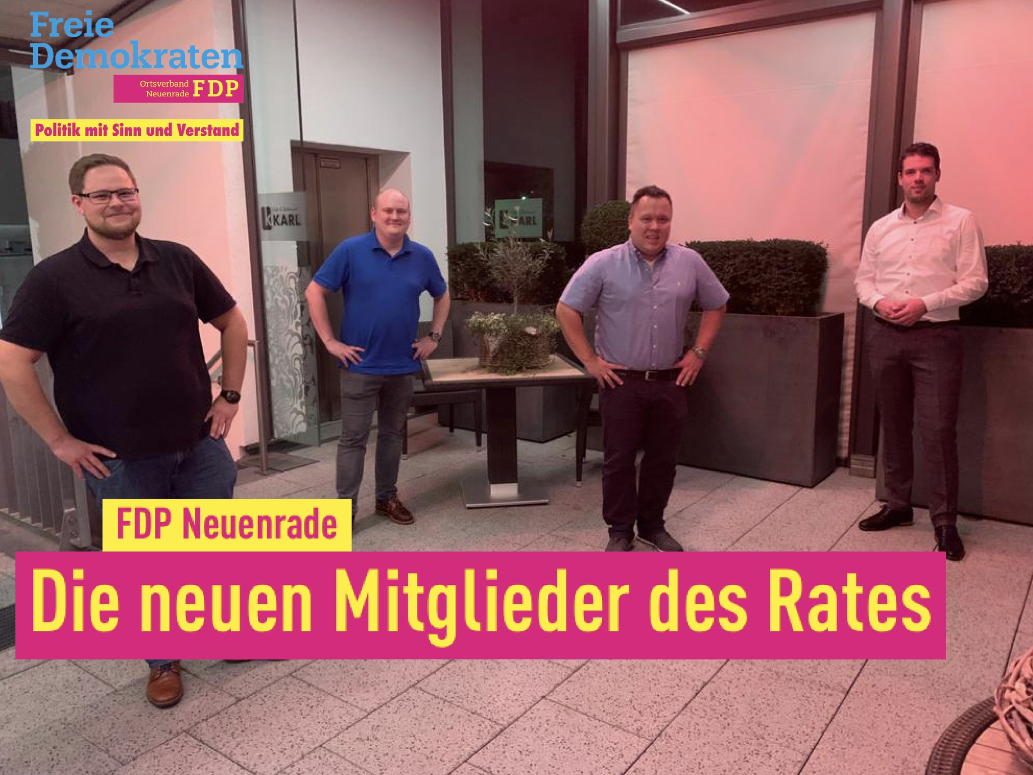 Neue Ratsmitglieder 