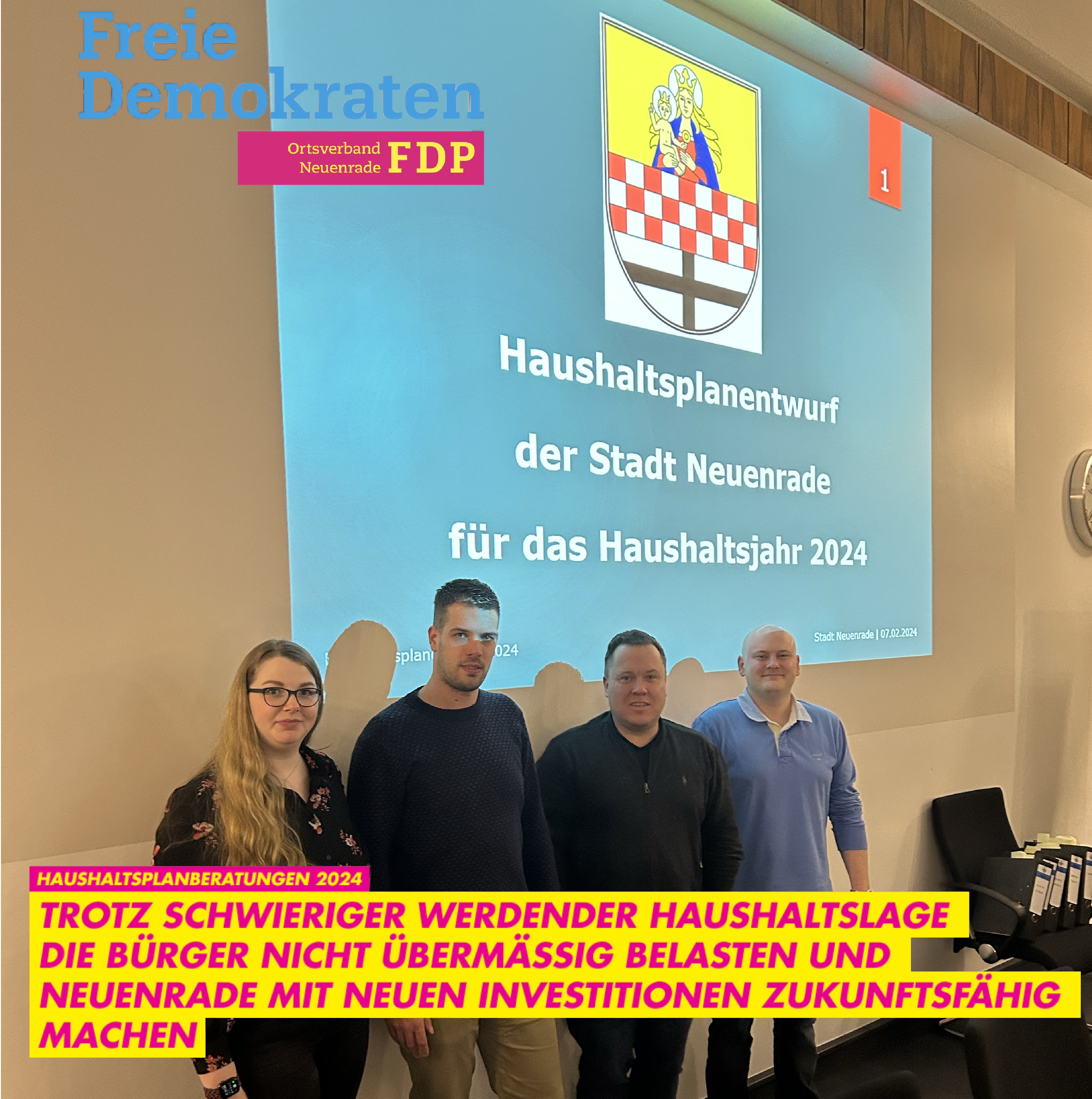 Haushaltsplanberatungen 2024