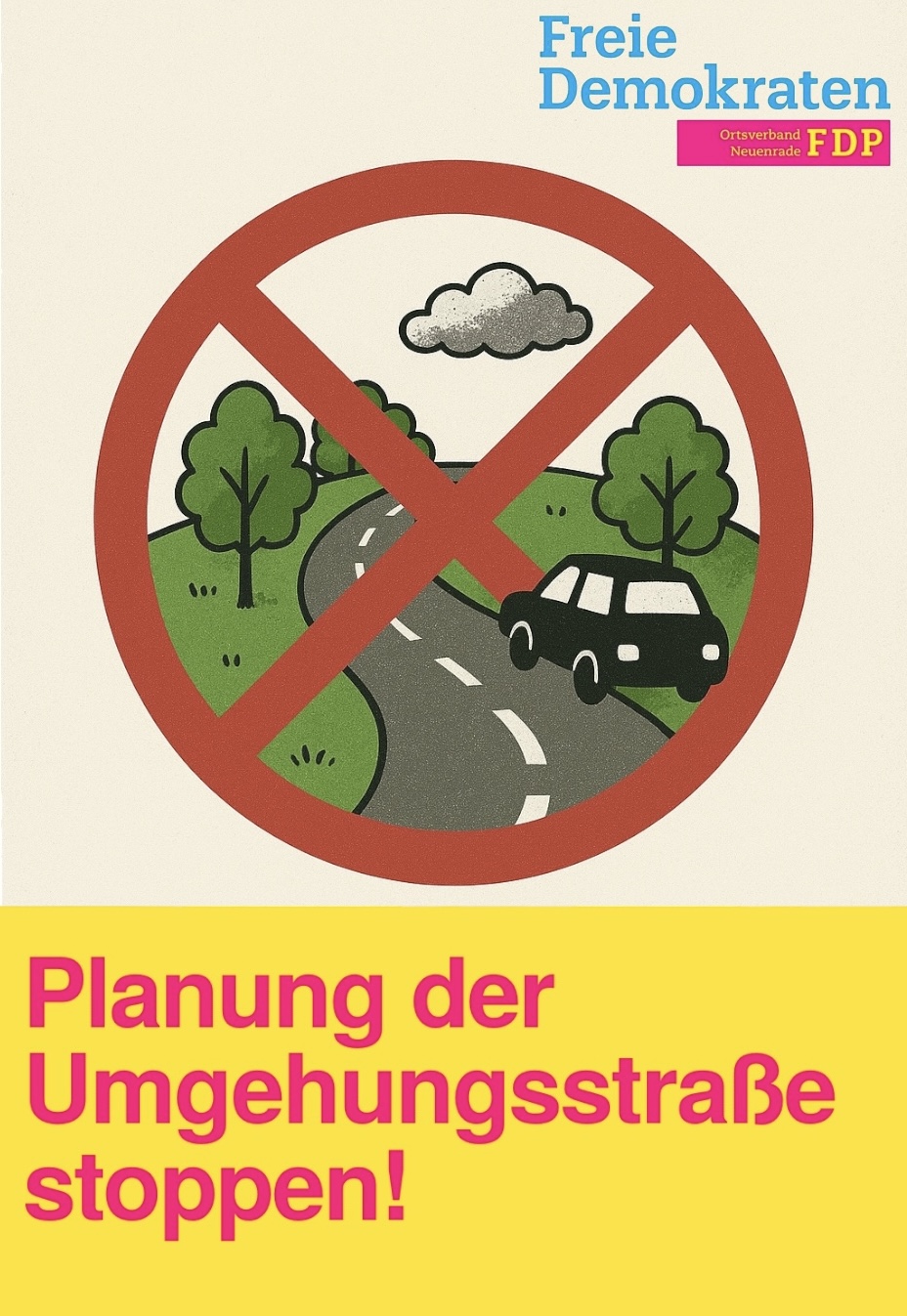 Planung der Umgehungsstraße stoppen