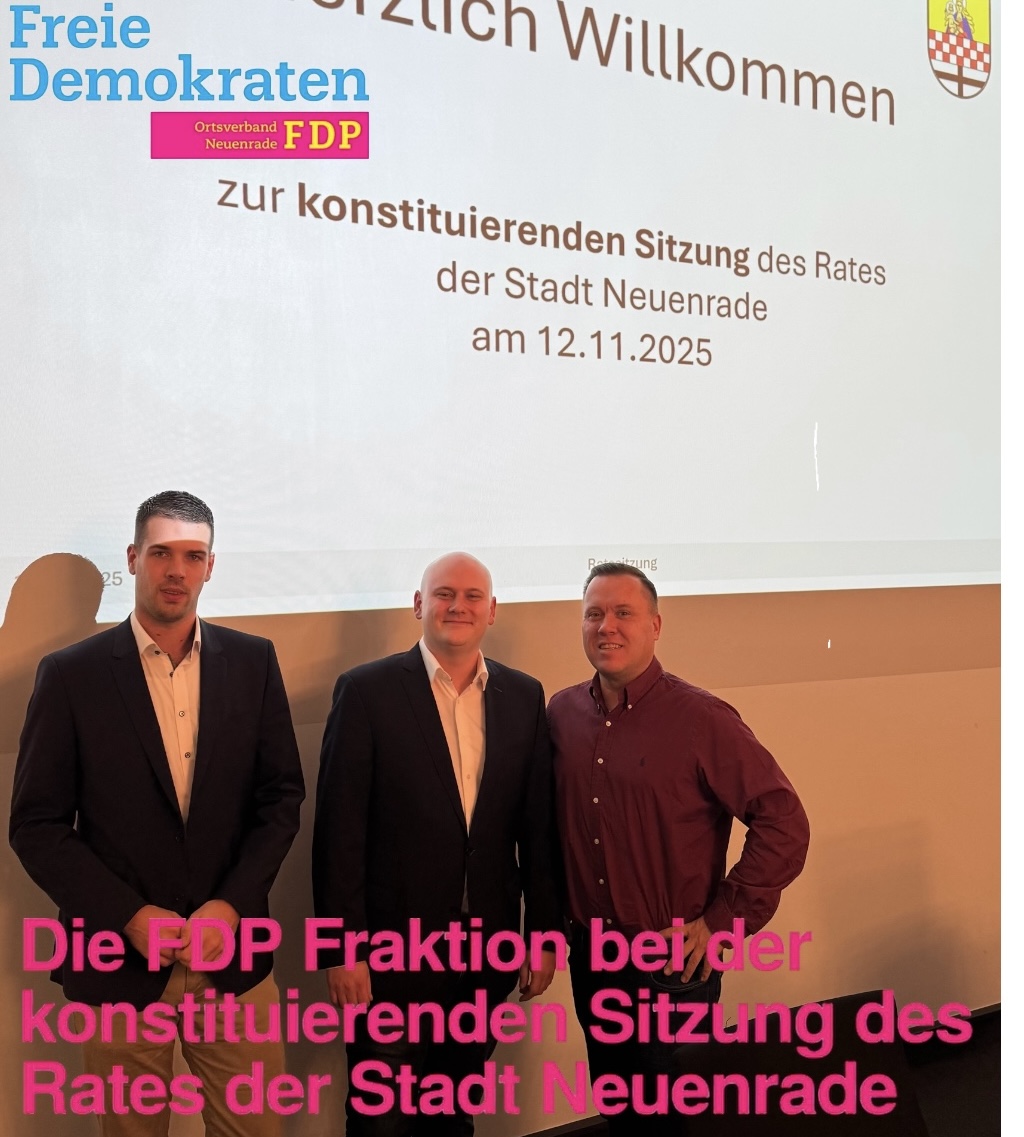 Konstituierende Sitzung des Rates