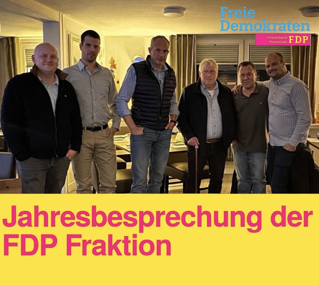 Jahresbesprechung der FDP Fraktion