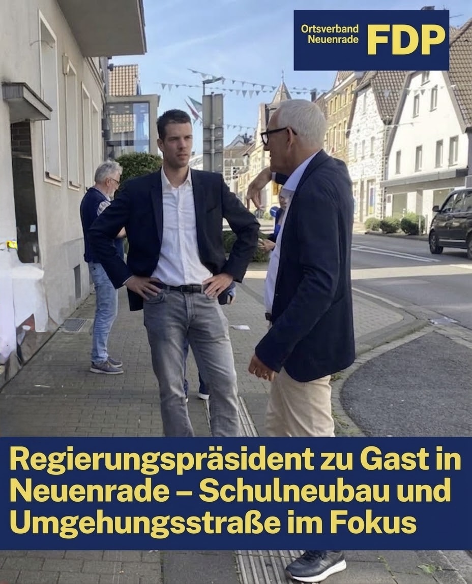 Regierungspräsident zu Gast in Neuenrade